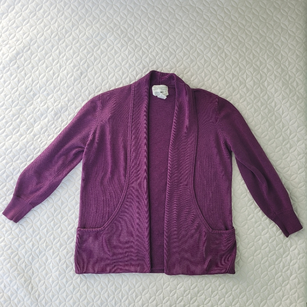 Sideffects of California Purple Cardigan Size M